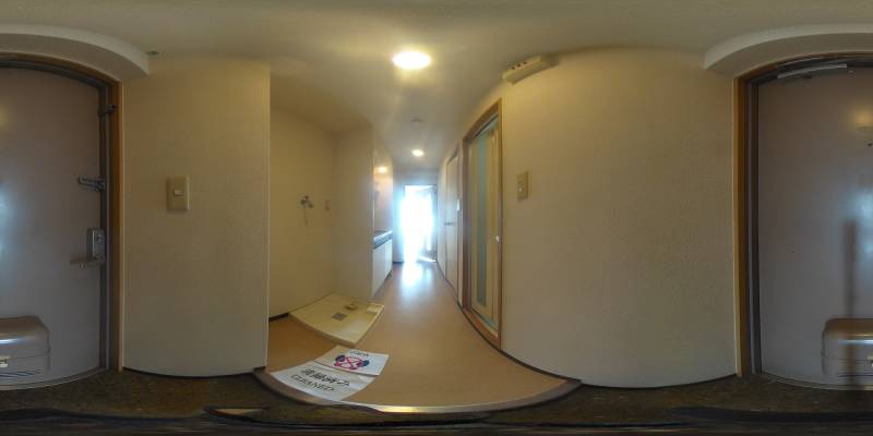 パノラマ画像玄関