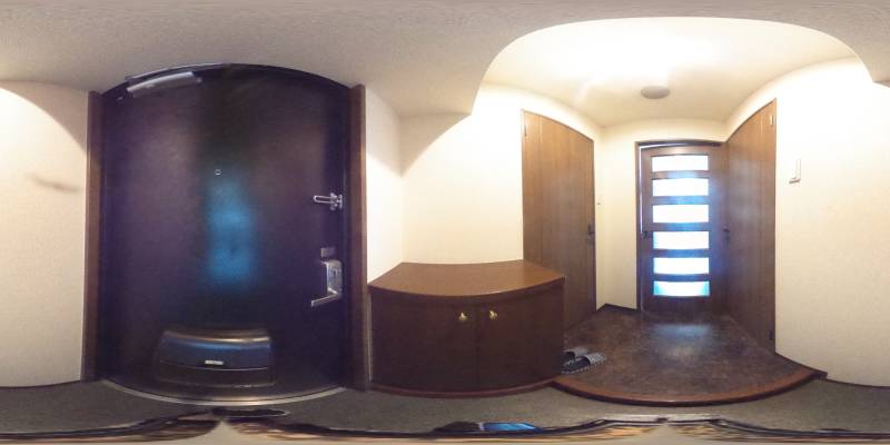 パノラマ画像玄関