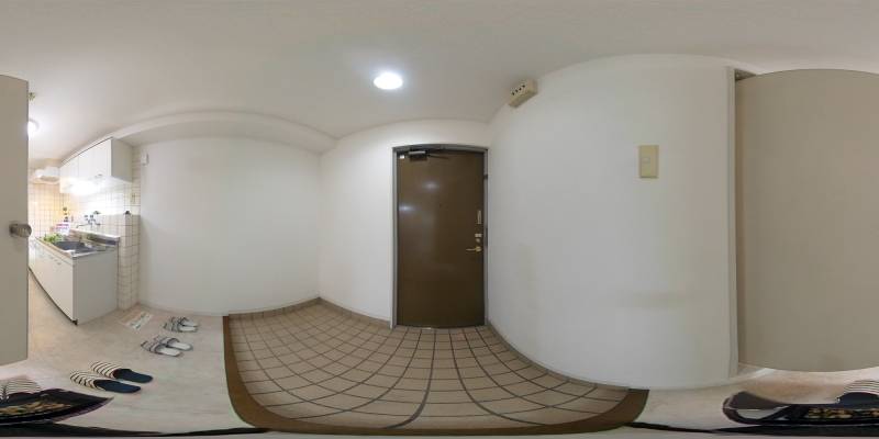 パノラマ画像玄関