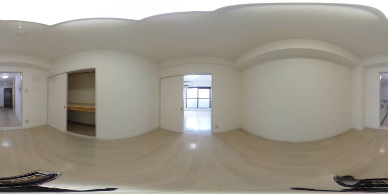 パノラマ画像洋室