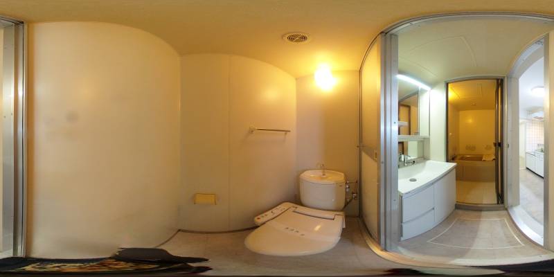 パノラマ画像トイレ