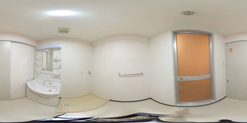 パノラマ画像洗面所