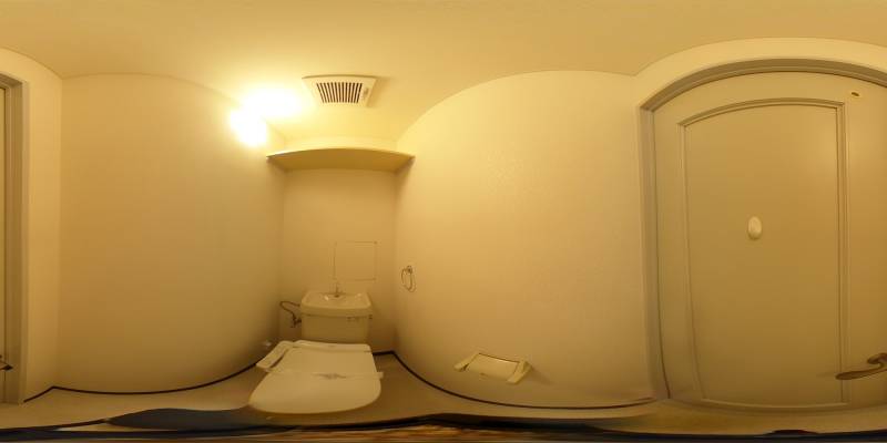 パノラマ画像トイレ