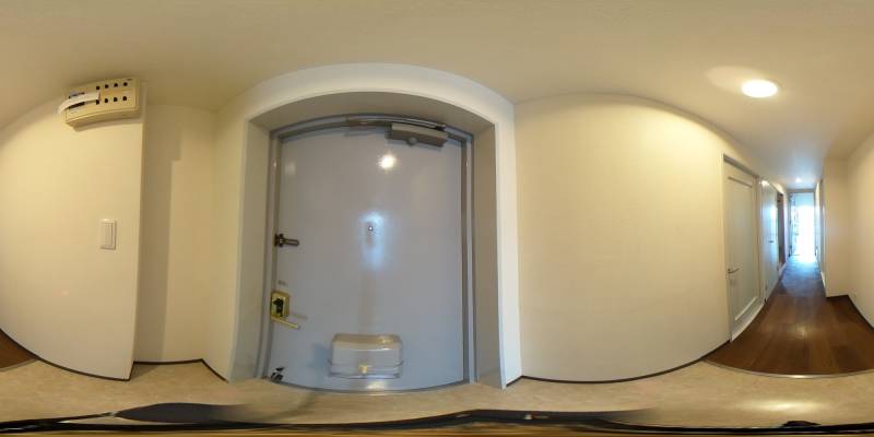 パノラマ画像玄関