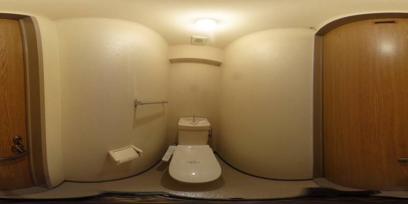 パノラマ画像トイレ