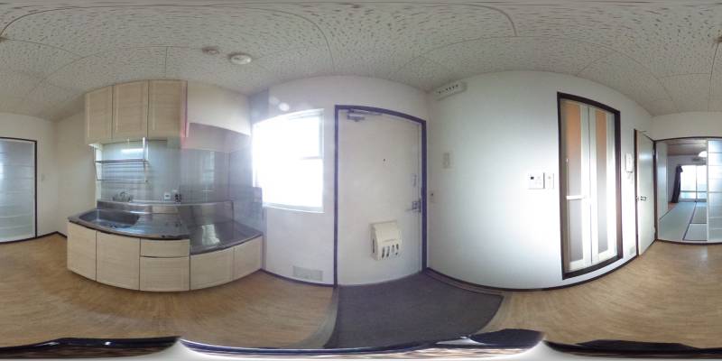 パノラマ画像玄関