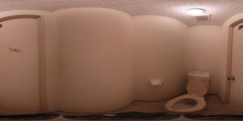 パノラマ画像トイレ