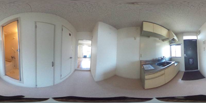 パノラマ画像玄関