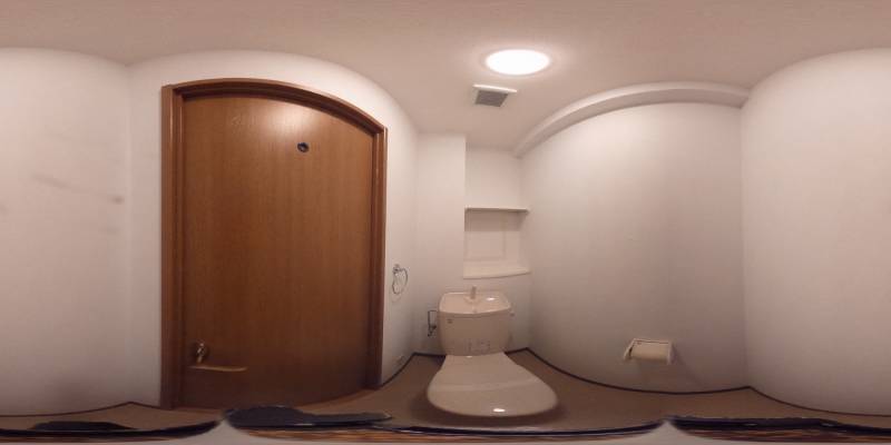 パノラマ画像トイレ