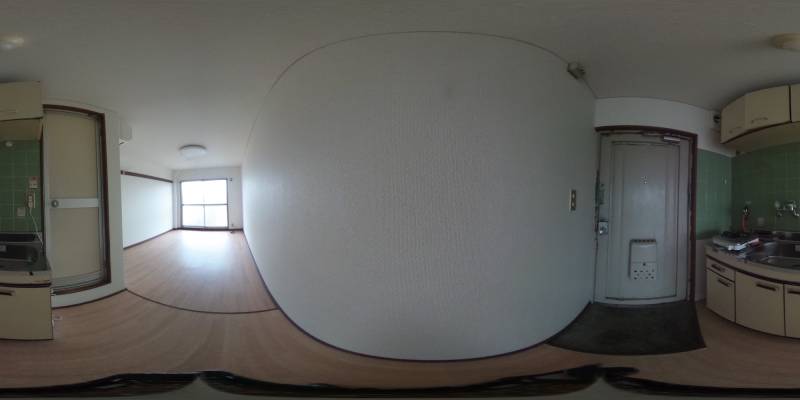パノラマ画像キッチン