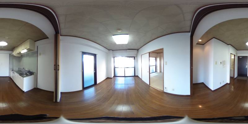 パノラマ画像リビング