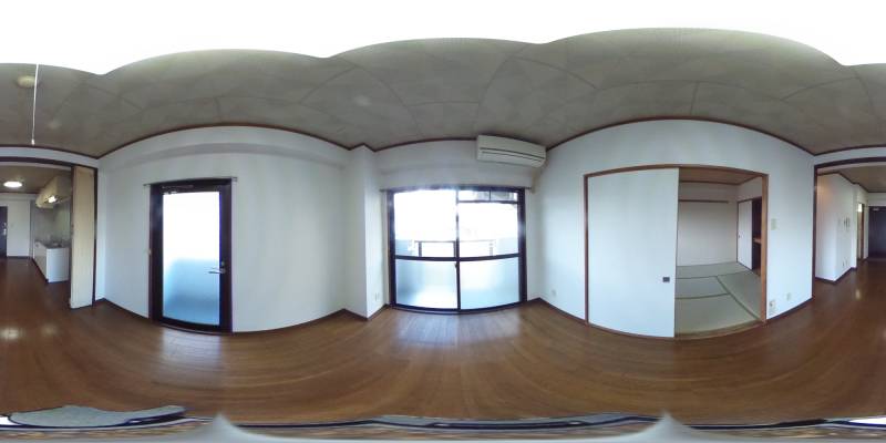 パノラマ画像洋室