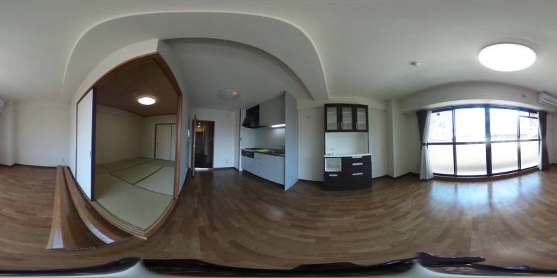 パノラマ画像ダイニング