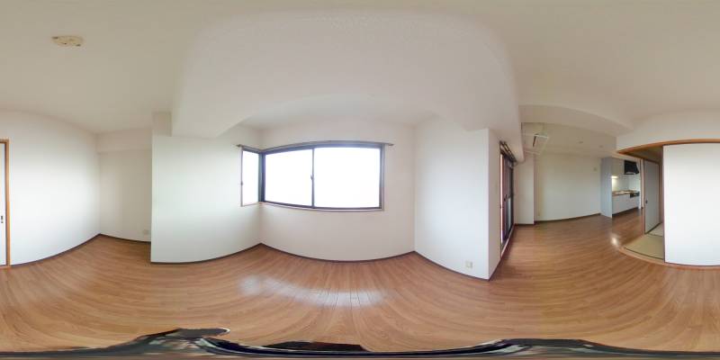 パノラマ画像リビング