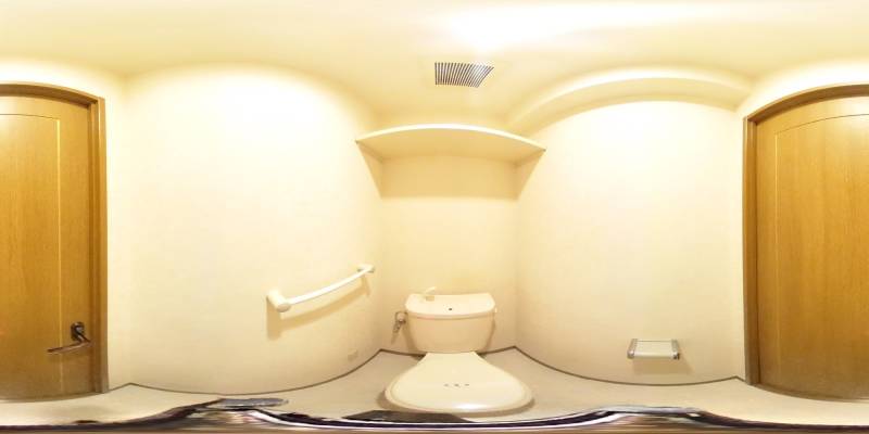 パノラマ画像トイレ