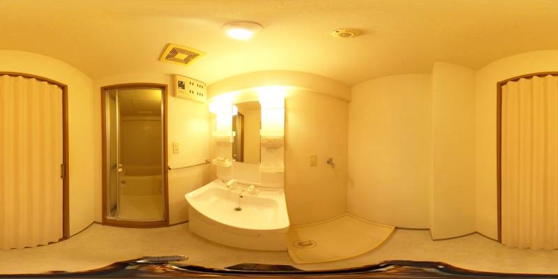 パノラマ画像洗面所