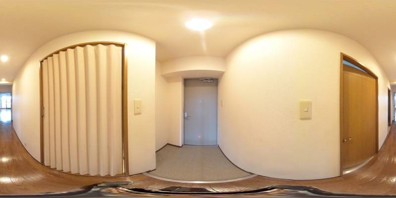 パノラマ画像玄関