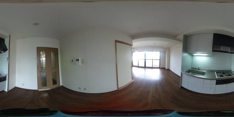 パノラマ画像キッチン