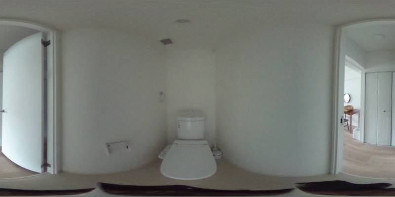 パノラマ画像トイレ