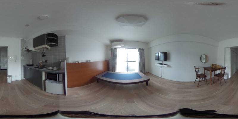 パノラマ画像洋室