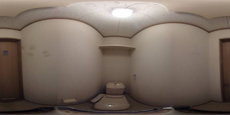 パノラマ画像トイレ