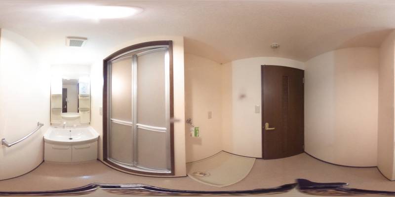 パノラマ画像洗面所