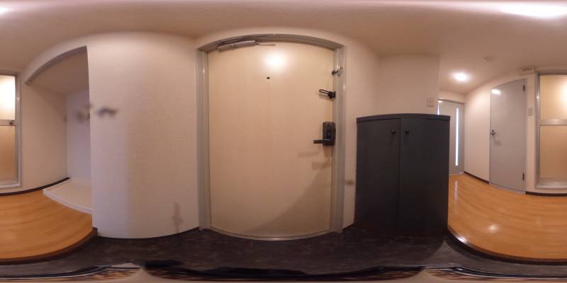 パノラマ画像玄関