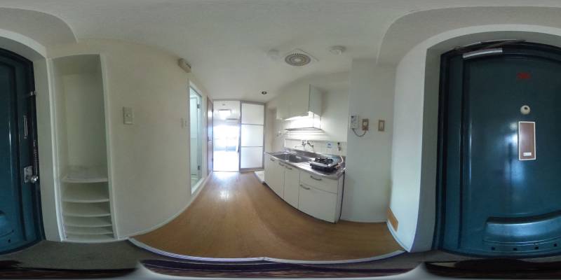 パノラマ画像玄関