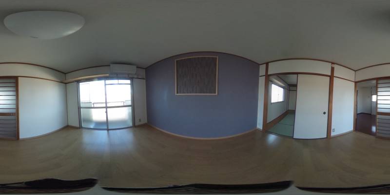 パノラマ画像洋室