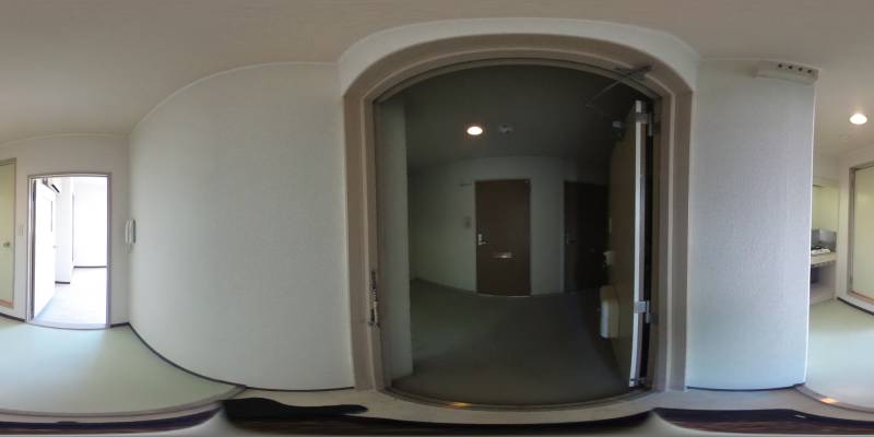 パノラマ画像玄関