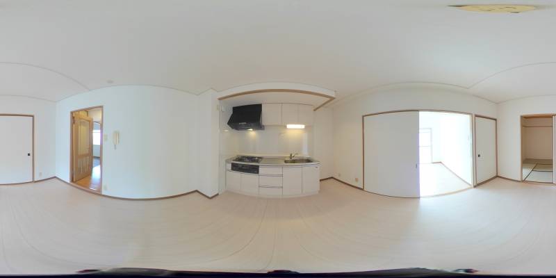 パノラマ画像リビング