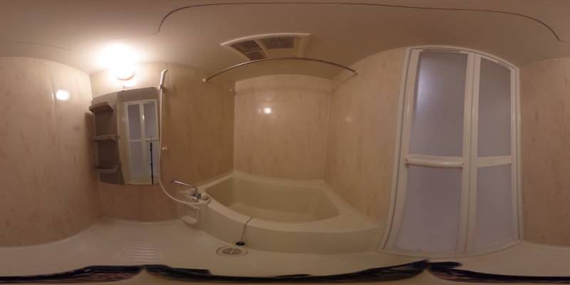 パノラマ画像バスルーム