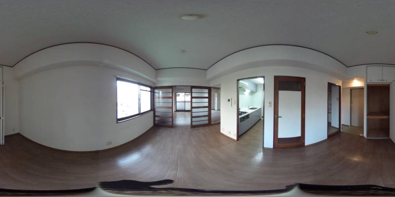 パノラマ画像玄関