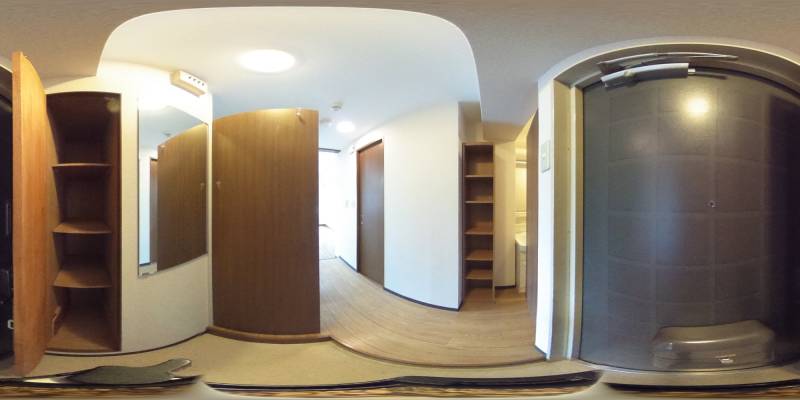 パノラマ画像玄関