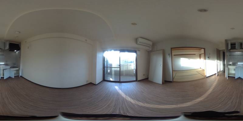 パノラマ画像洋室