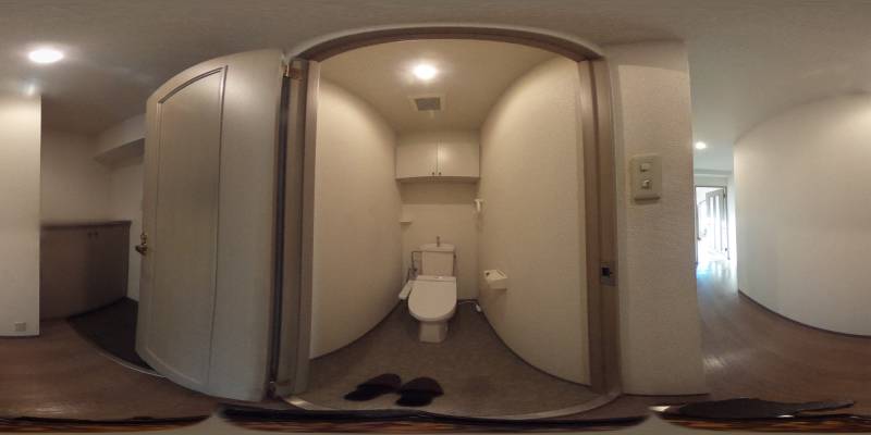 パノラマ画像トイレ
