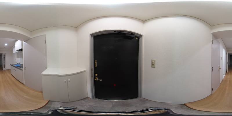 パノラマ画像玄関