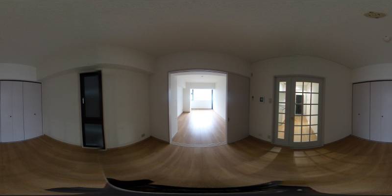 パノラマ画像洋室