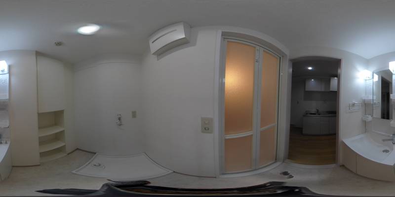 パノラマ画像洗面所