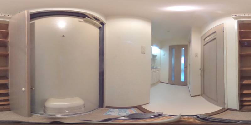 パノラマ画像玄関