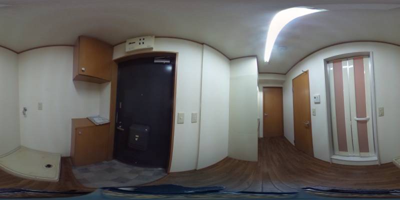 パノラマ画像玄関