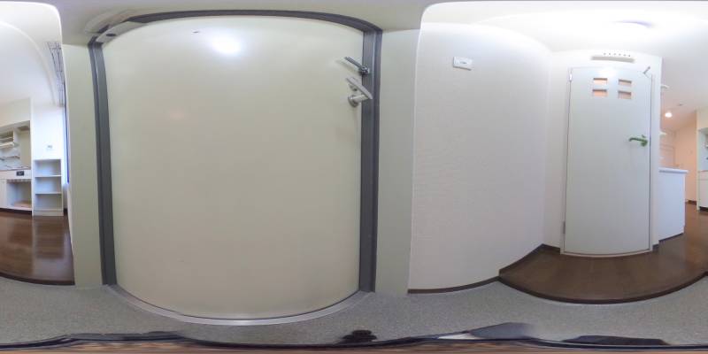 パノラマ画像玄関