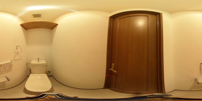 パノラマ画像トイレ