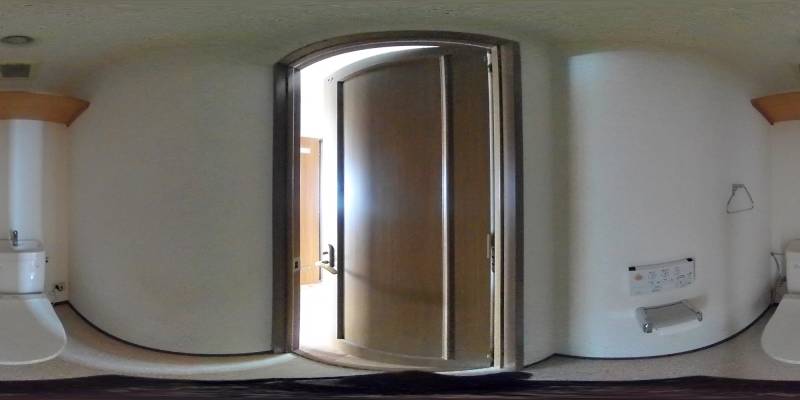 パノラマ画像洗面所