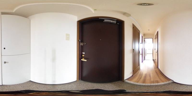 パノラマ画像玄関