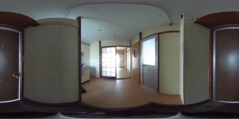 パノラマ画像玄関