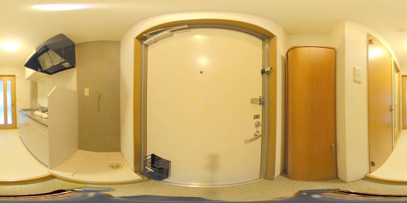 パノラマ画像玄関