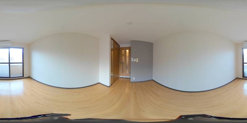 パノラマ画像洋室