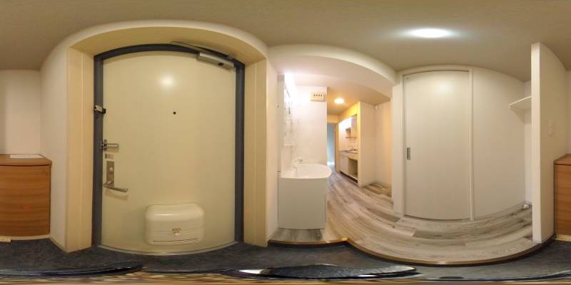 パノラマ画像玄関