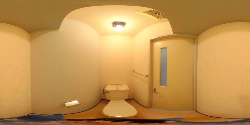 パノラマ画像トイレ